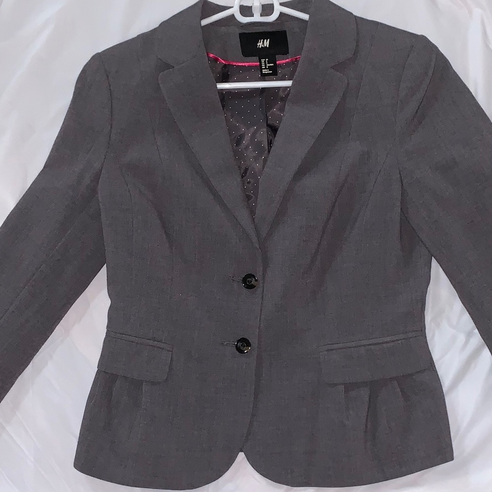 H&M Blazer Gray